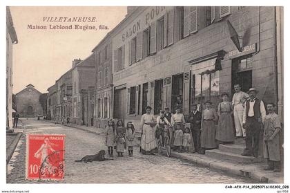CAR-AFXP14-0687-93 - VILLETANEUSE - Maison leblond eugène fils
