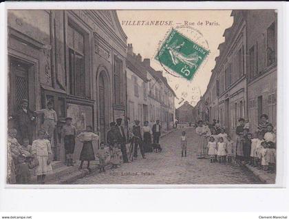 VILLETANEUSE: rue de paris - très bon état