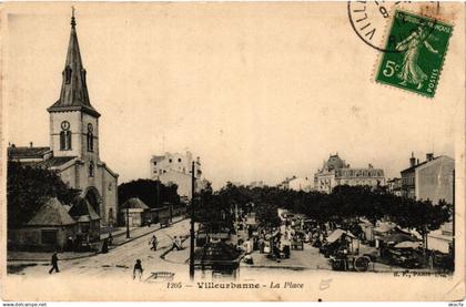 CPA VILLEURBANNE - La Place (635864)