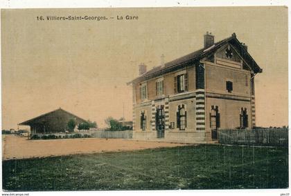 VILLIERS SAINT GEORGES - La Gare