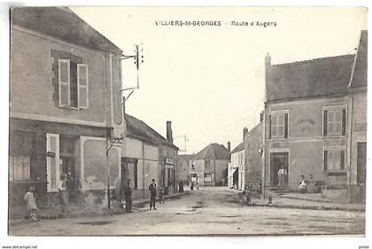 VILLIERS SAINT GEORGES - Route d'Augers
