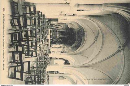 94 - Villiers sur Marne - intérieur de l'Eglise - CPA - Voir Scans Recto-Verso