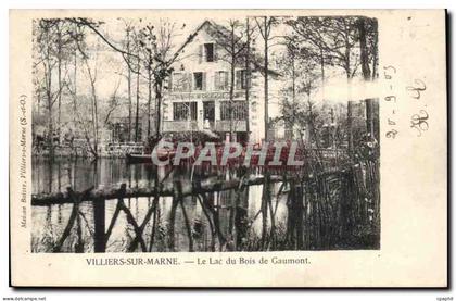 Villiers sur Marne CPA Le lac du bois de Gaumont
