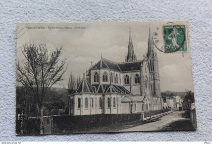 Cpa 1907, Vimoutiers, église Notre Dame, l'abside, Orne 61