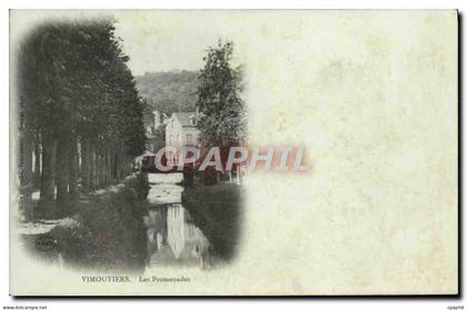 CPA Vimoutiers Les Promenades