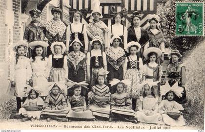 VIMOUTIERS KERMESSE DES CLOS-TORDS LES NOELLISTES JUILLET 1911