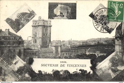 CPA Souvenir de Vincennes