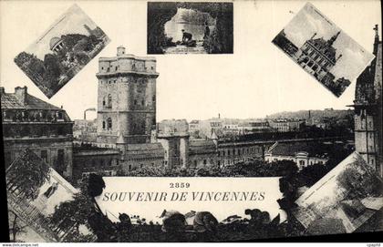 CPA Souvenir de Vincennes