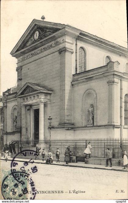 CPA Vincennes l'Eglise