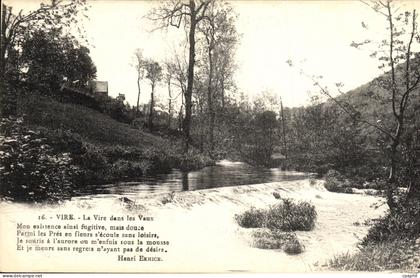 CPA Vire La Vire dans les eaux