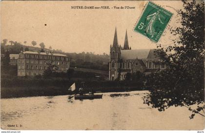 CPA VIRE Notre-Dame-sur-Vire - Vue de l'Ouest (1229977)