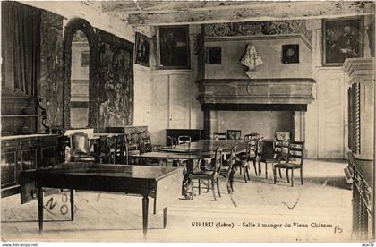 CPA VIRIEU - Salla a manger de Vieux Chateau (652451)