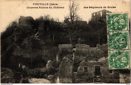 CPA VIRIVILLE - Illustres Ruins du Chateau des Seigneurs de.. (652425)