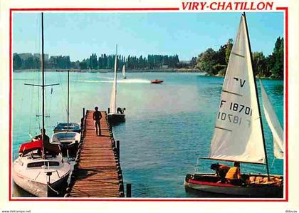 91 - Viry-Chatillon - Le lac - Voile - CPM - Voir Scans Recto-Verso