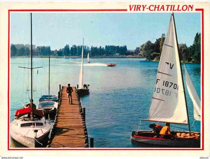 Carte Postale - 91 - Viry-chatillon - Le lac -  -  -  -  - CPM -  -  - Voir Scans Recto-Verso