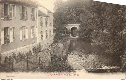 CPA Viry Chatillon Vue sur l'Orge