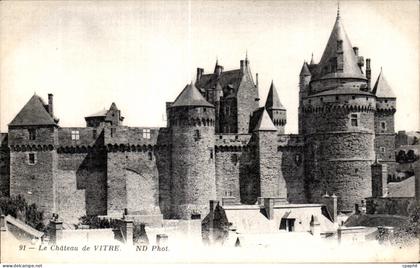 CPA Le Chateau de Vitre