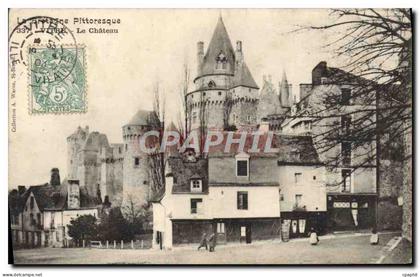 CPA Vitre Le chateau