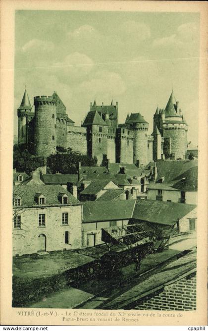 CPA Vitre Le Chateau