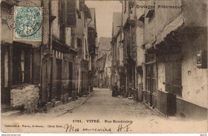 CPA Vitre Rue Baudrairie (1236933)