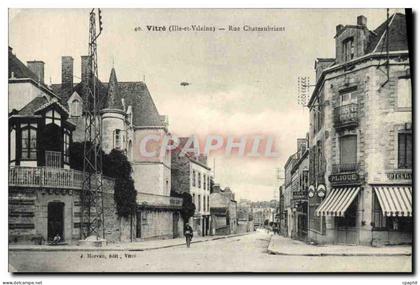 CPA Vitre Rue Chateaubriant