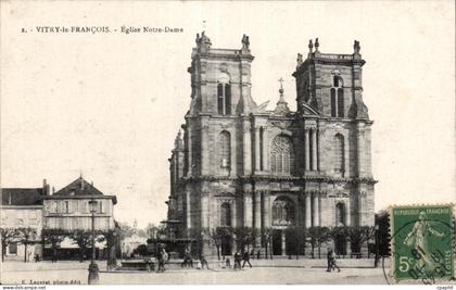 CPA Vitry le Francois Eglise Notre Dame