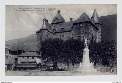 38 - Dauphiné - Château de Vizille et Monument du Centenaire - Non voyagé -...