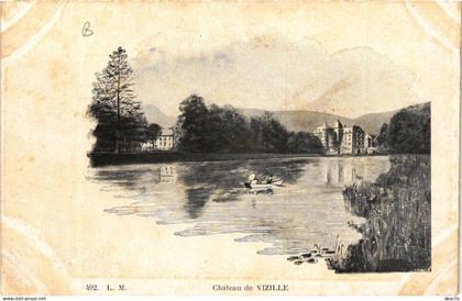 CPA Chateau de VIZILLE (652214)