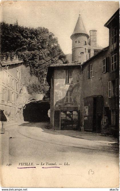 CPA VIZILLE - Le Tunnel (653159)