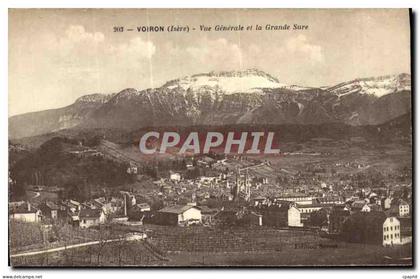 CPA Voiron Vue Generale et la Grand Sure