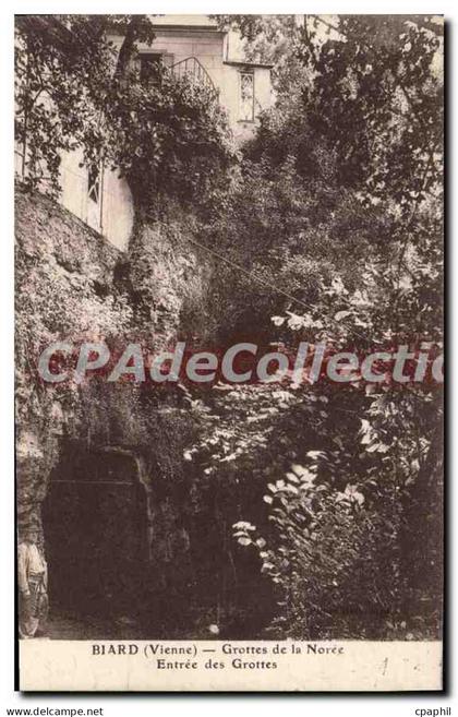 CPA Biard (Vienne) Grottes de la Noree