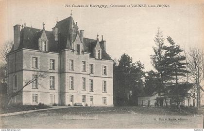 VOUNEUIL SUR VIENNE : CHATEAU DE SAVIGNY