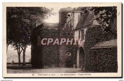 CPA Vouvray Les Girardieres vieux Porche