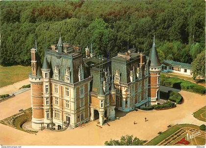 18 - Vouzeron - Le Château - Vue aérienne - CPM - Voir Scans Recto-Verso