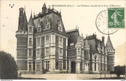 CPA VOUZERON le château