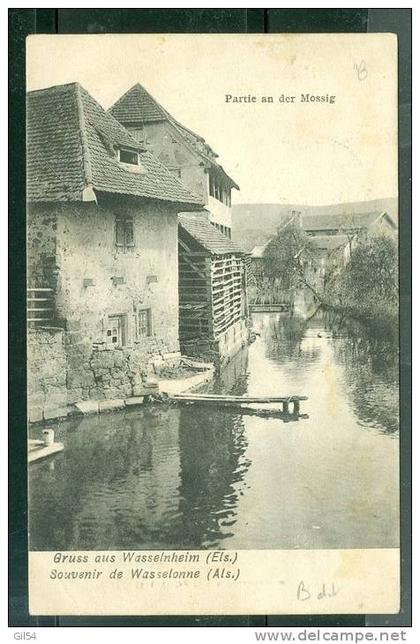 WASSELONNE - Souvenir de , gruss aus Wasselonne   - tq136