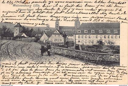 France - WISSEMBOURG (67) L'hôpital