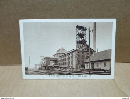 WITTENHEIM (68) Mine Fernand potasses d'Alsace