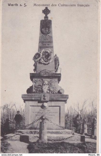 67 - BAS RHIN - WOERTH sur SAUER - MONUMENT DES CUIRASSIERS FRANCAIS