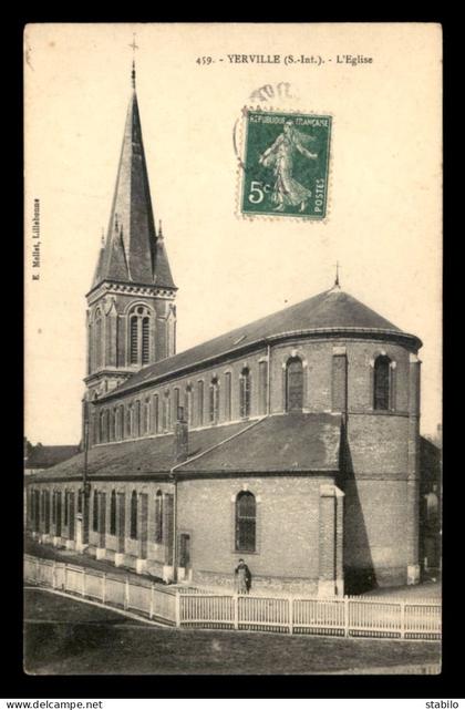 76 - YERVILLE - L'EGLISE