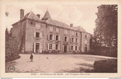 FRANCE - Yssingeaux - Château de Lavée - Façade - Volets - Enfant - CPA
