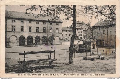 FRANCE - Yssingeaux - Grenette - Vue de l Esplanade du Garde Temps - CPA
