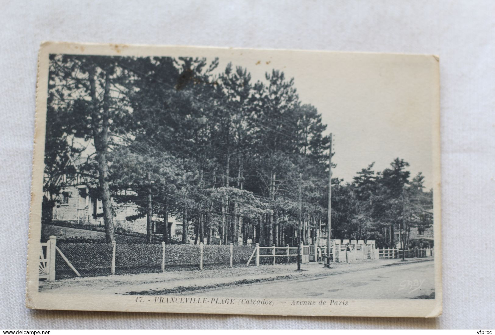 Franceville plage, avenue de Paris, Calvados 14