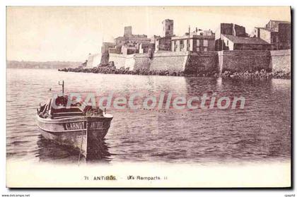 CPA Antibes Les Remparts