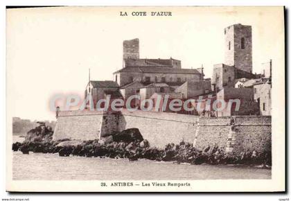 CPA Antibes Les Vieux Remparts