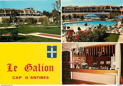 Carte Postale - 06 - Antibes - Cap d'Antibes - La Garoupe - Résidence Le Galion - Multivues - CPM - Carte Neuve - Voir S