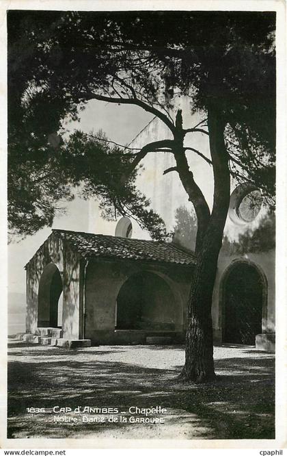 CPA Cap d'Antibes Chapelle Notre Dame de la Garoupe