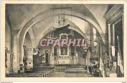 CPA Cap d'Antibes Interieur de la Chapelle de Notre Dame de la Garoupe