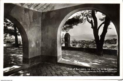 CPA Cap d'Antibes Le Porche De La Chapelle Sanctuaire De N D De La Garoupe