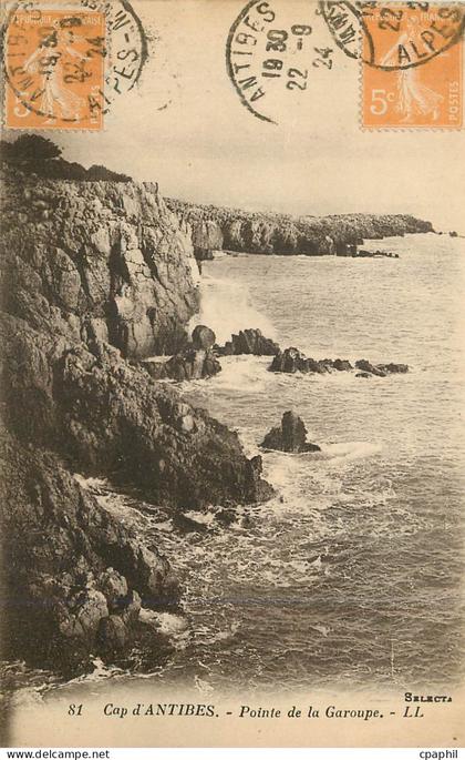 CPA Cap D'Antibes Pointe de la Garoupe